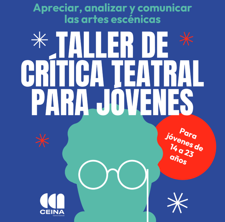 TALLER DE CRÍTICA TEATRAL PARA JÓVENES